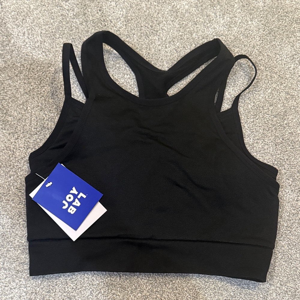 Black Women's Sports Bra Joy Lab
